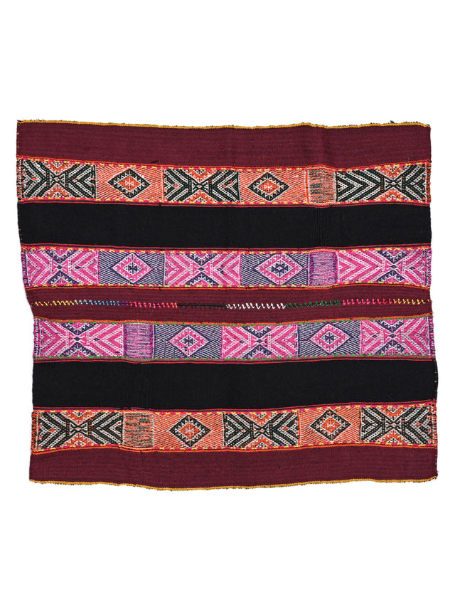 Q'ero Andean Lliklla Mestana Cloth - Inti/Inkarri 1 | txm0022