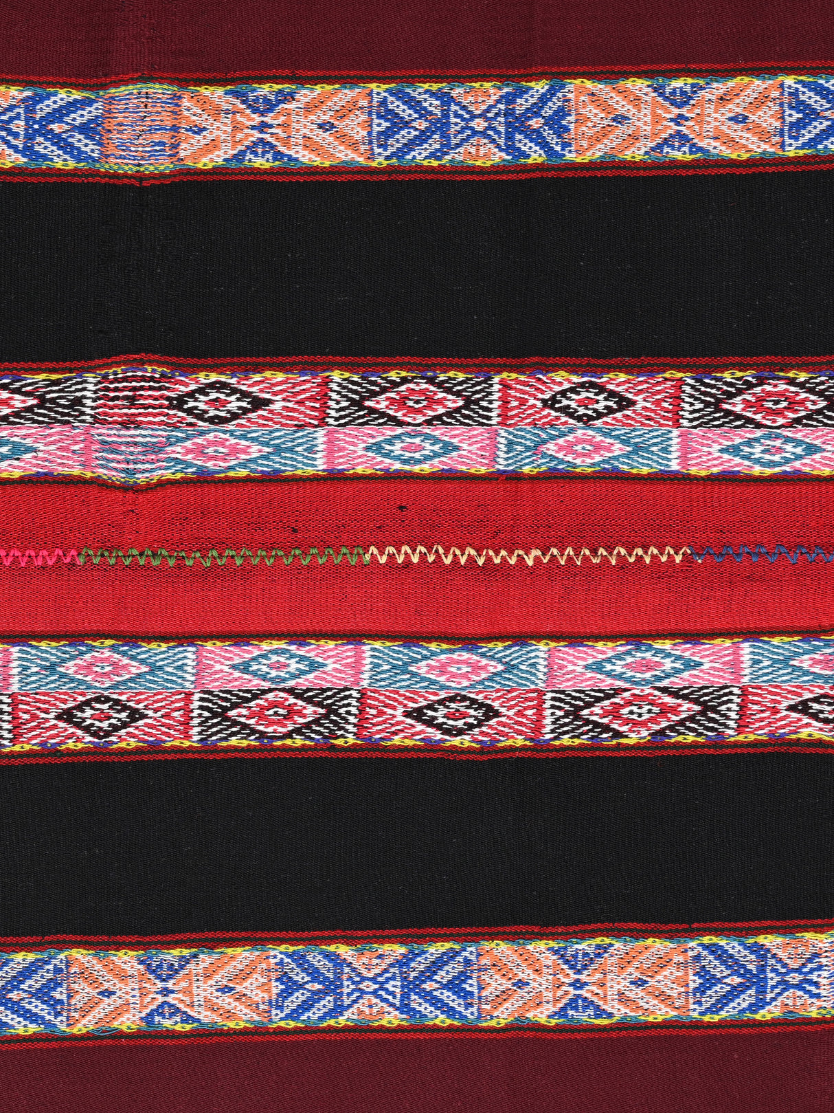Q'ero Andean Lliklla Mestana Cloth - Inti/Inkarri 2 | txm0029
