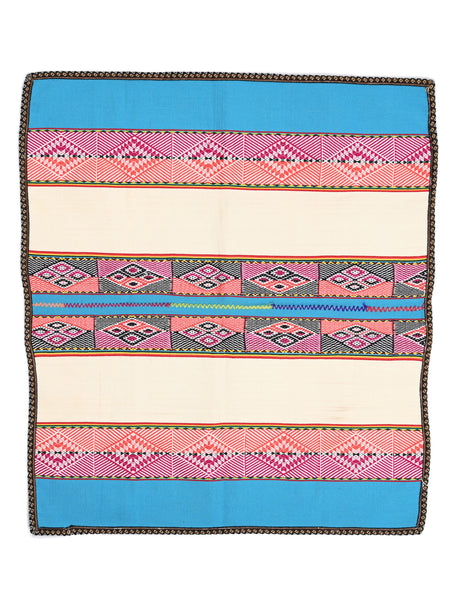 Q'ero Andean Lliklla Mestana Cloth - Inti/Chili | txm0074