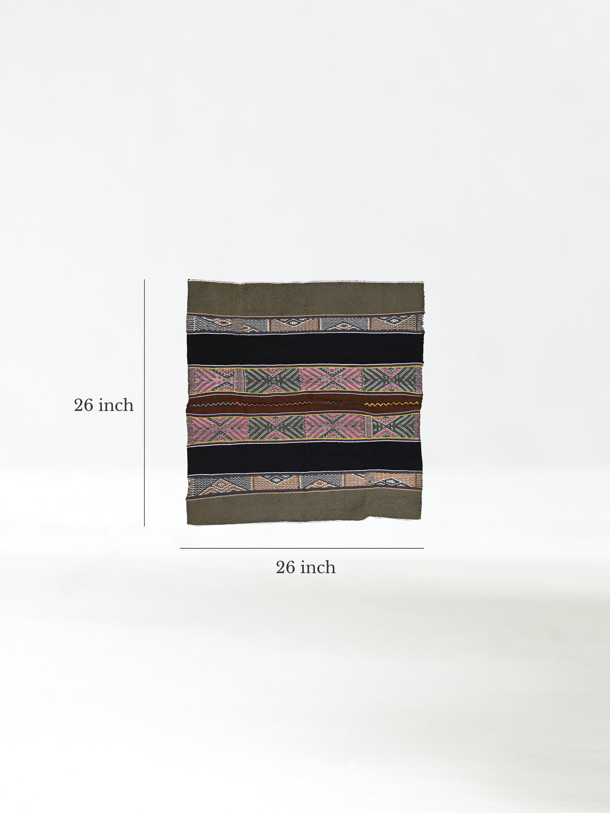 Q'ero Andean Lliklla Mestana Cloth - Half Inti/Inkarri Dimension | txm0074