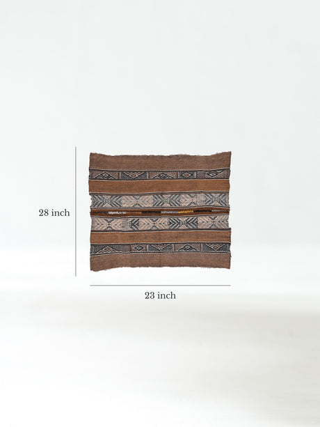 Q'ero Andean Lliklla Mestana Cloth - Inkarri/Half Inti Dimension | txm0099