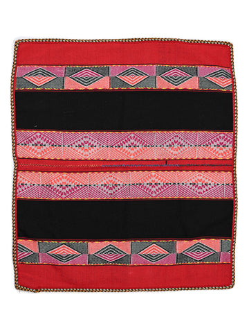 Q'ero Andean Lliklla Mestana Cloth - Inti/Chili