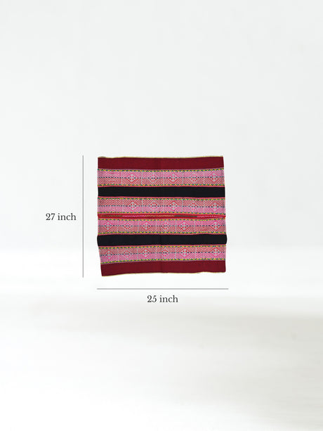 Q'ero Andean Lliklla Mestana Cloth - Chili Dimension | txm0128