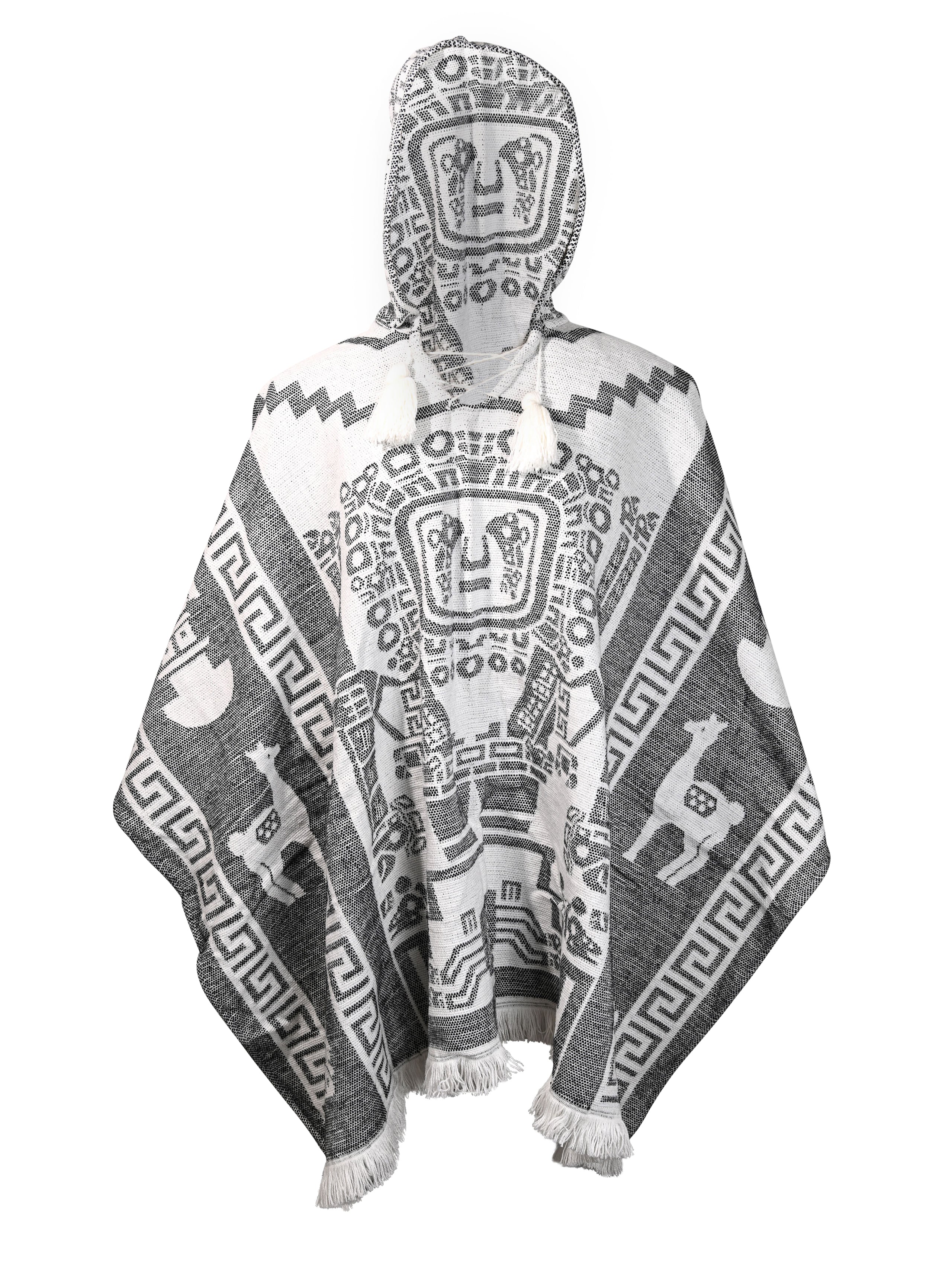 標本 Peru Mantodea sp. 44mm Hooded Artisan Andean Poncho - Puno - Shamans Market