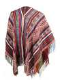 Alpaca Acrylic Blend Poncho | txp0128