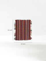 Alpaca Acrylic Blend Poncho Dimension | txp0128