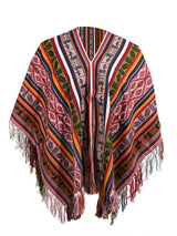 Alpaca Acrylic Blend Poncho 2 | txp0157