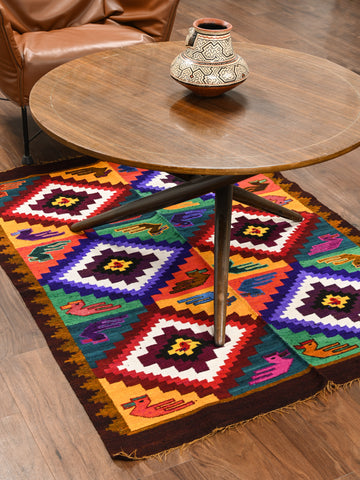 Handwoven Andean Area Rug