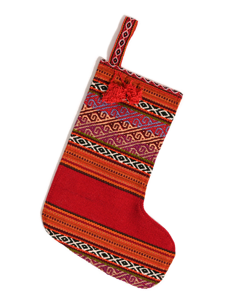 Mini Andean Textile Holiday Stocking - SOLD OUT