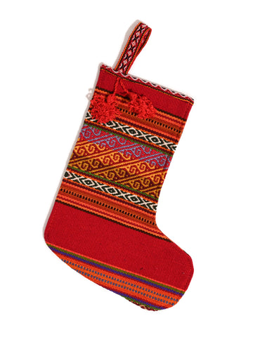 Mini Andean Textile Holiday Stocking - SOLD OUT