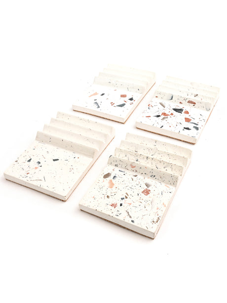 Auk Ma Palo Santo Burner 1 | ib94-White Terrazzo