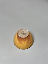 Clay Stoneware Glazed Incense Bowl | ib76-WooYellow