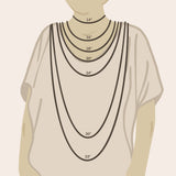 Peruvian Chakana Necklace - Two Color Stone