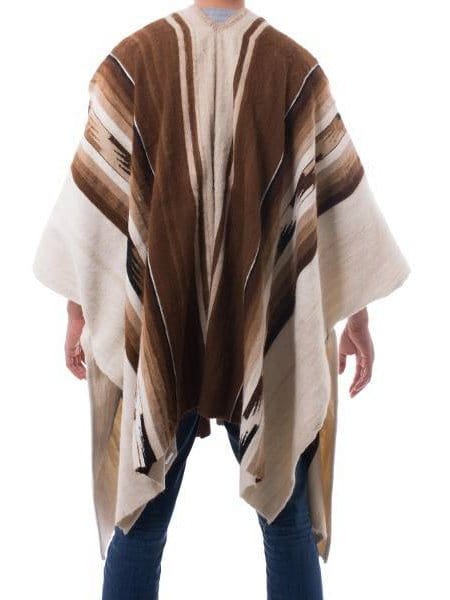 Alpaca Blend Ponchos Alpaca Wool Poncho - Inca Chief
