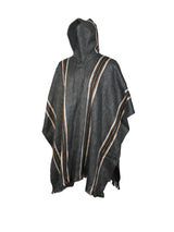 Bolivian "Illimani" Poncho with Hood