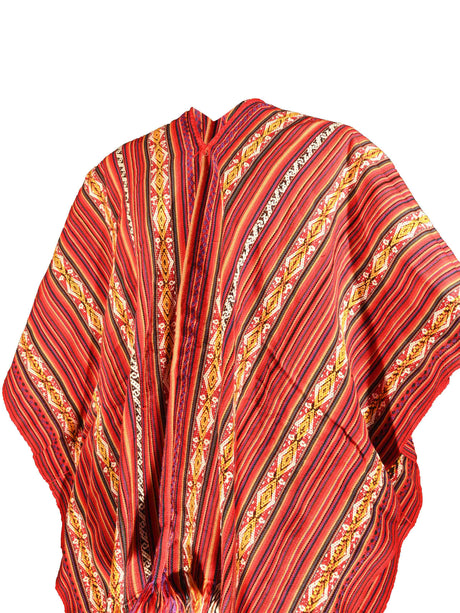 Peruvian Poncho - Kinsa Pata | txp0161-Imperial Inca