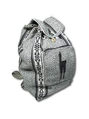 Backpacks Gray Peruvian Wool Backpack w/ Llama Pocket