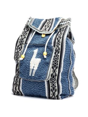 Backpacks Heather Fawn Peruvian Wool Backpack w/ Llama Pocket