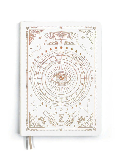 2024 Astrological Planner front | bj008-white