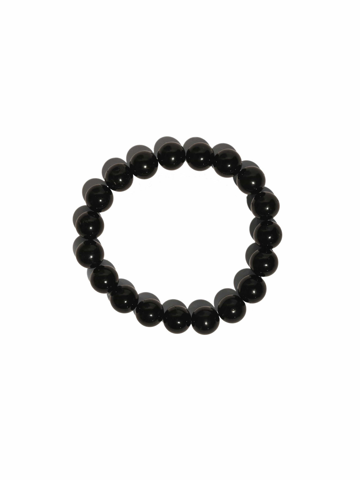 Black Tourmaline Bead Bracelet