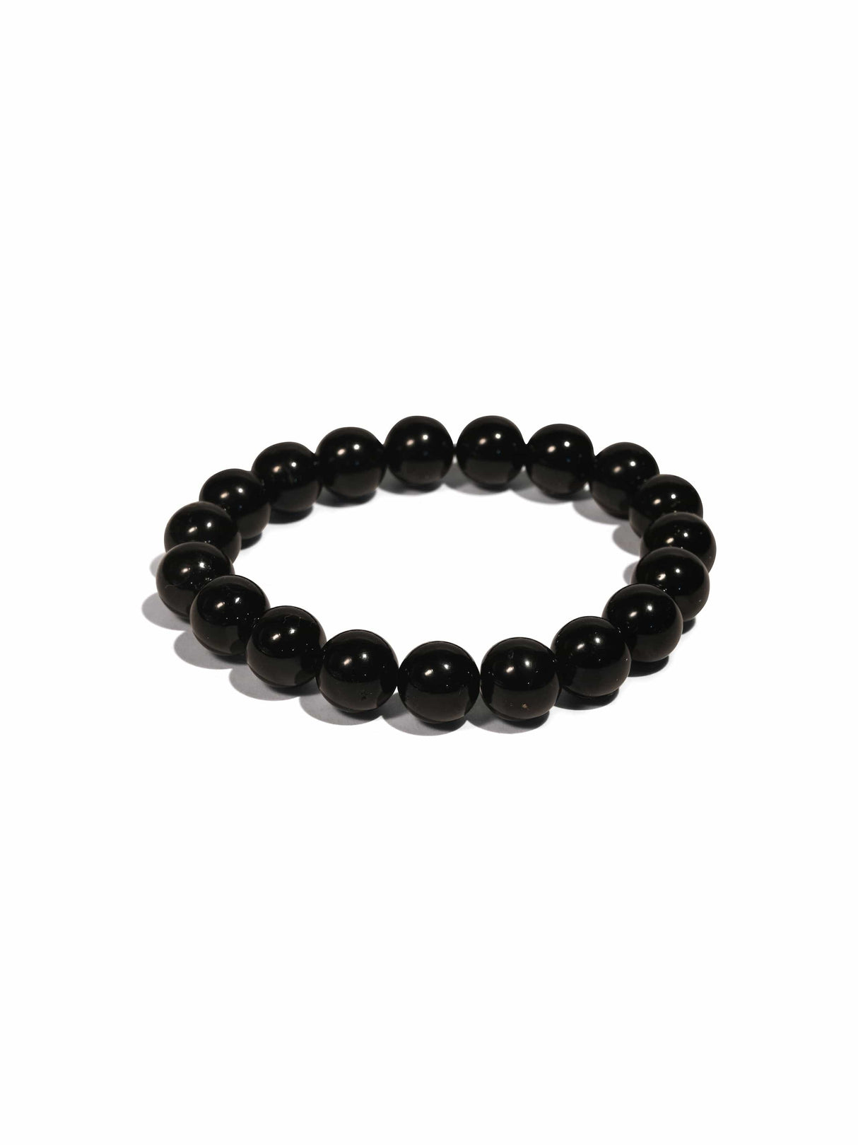 Black Tourmaline Bead Bracelet