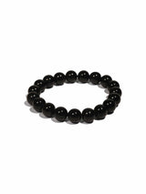 Black Tourmaline Bead Bracelet
