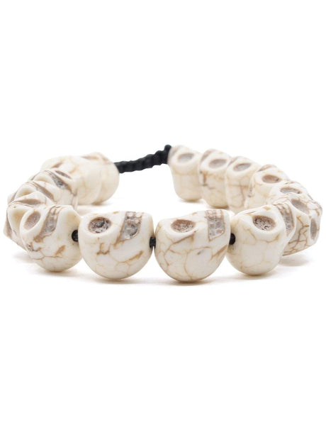 Bracelets Tibetan Skull Bead Bracelet