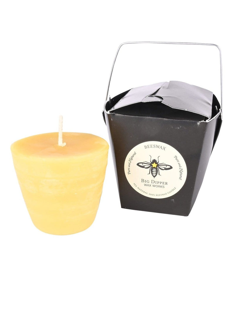 Beehive Glass Beeswax Candles Refills