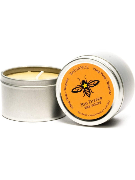 Candles Radiance Beeswax Aromatherapy Tin