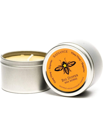 Candles Radiance Beeswax Aromatherapy Tin
