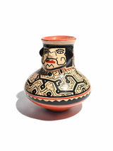 Shipibo Amazon Jungle Ceramic Effigy Vessel
