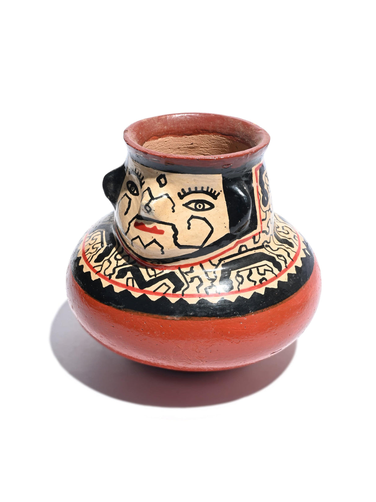 Shipibo Amazon Jungle Ceramic Effigy Vessel