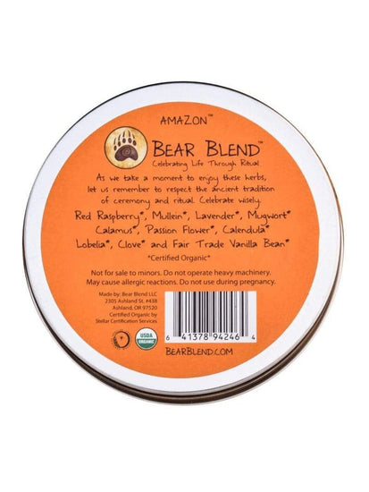 Ceremonial Smoke Bear Blend Organic Smoke Blend - Amazon | so007-Loose