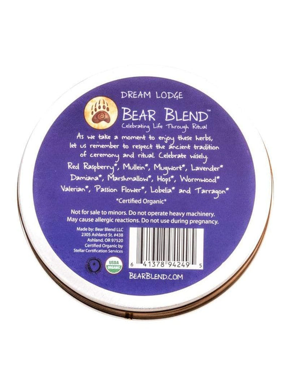 Bear Blend Organic Smoke Blend - Dream Lodge | so008-Loose | Shamans Market