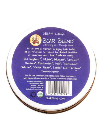 Bear Blend Organic Smoke Blend - Dream Lodge