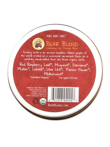 Bear Blend Organic Smoke Blend - Kin Nik Nik