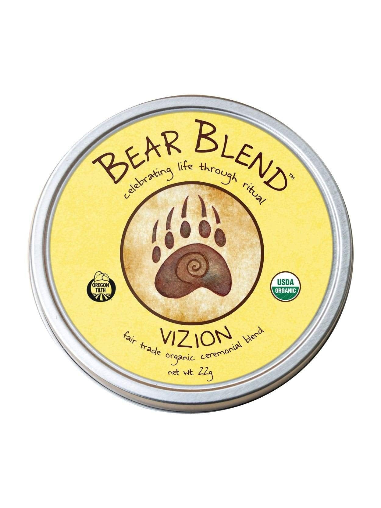 Bear Blend Organic Smoke Blend Vizion so005Rolliez Shamans Market