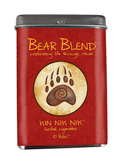 Ceremonial Smoke Rolliez Bear Blend Organic Smoke Blend - Kin Nik Nik