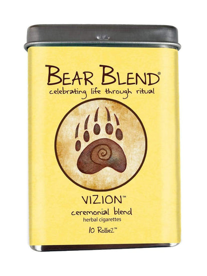 Ceremonial Smoke Rolliez Bear Blend Organic Smoke Blend - Vizion
