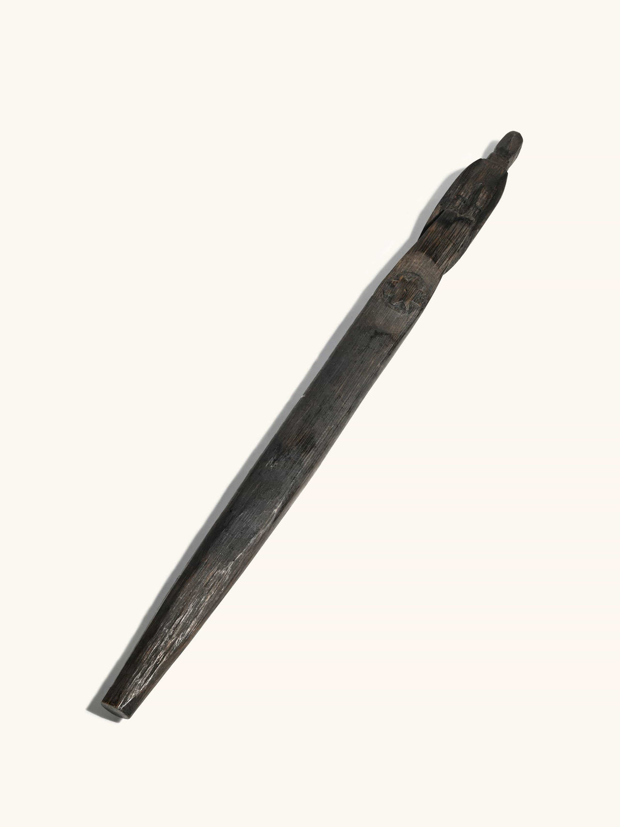 Peruvian Ceremonial Chonta Wood Staff - 19 inch