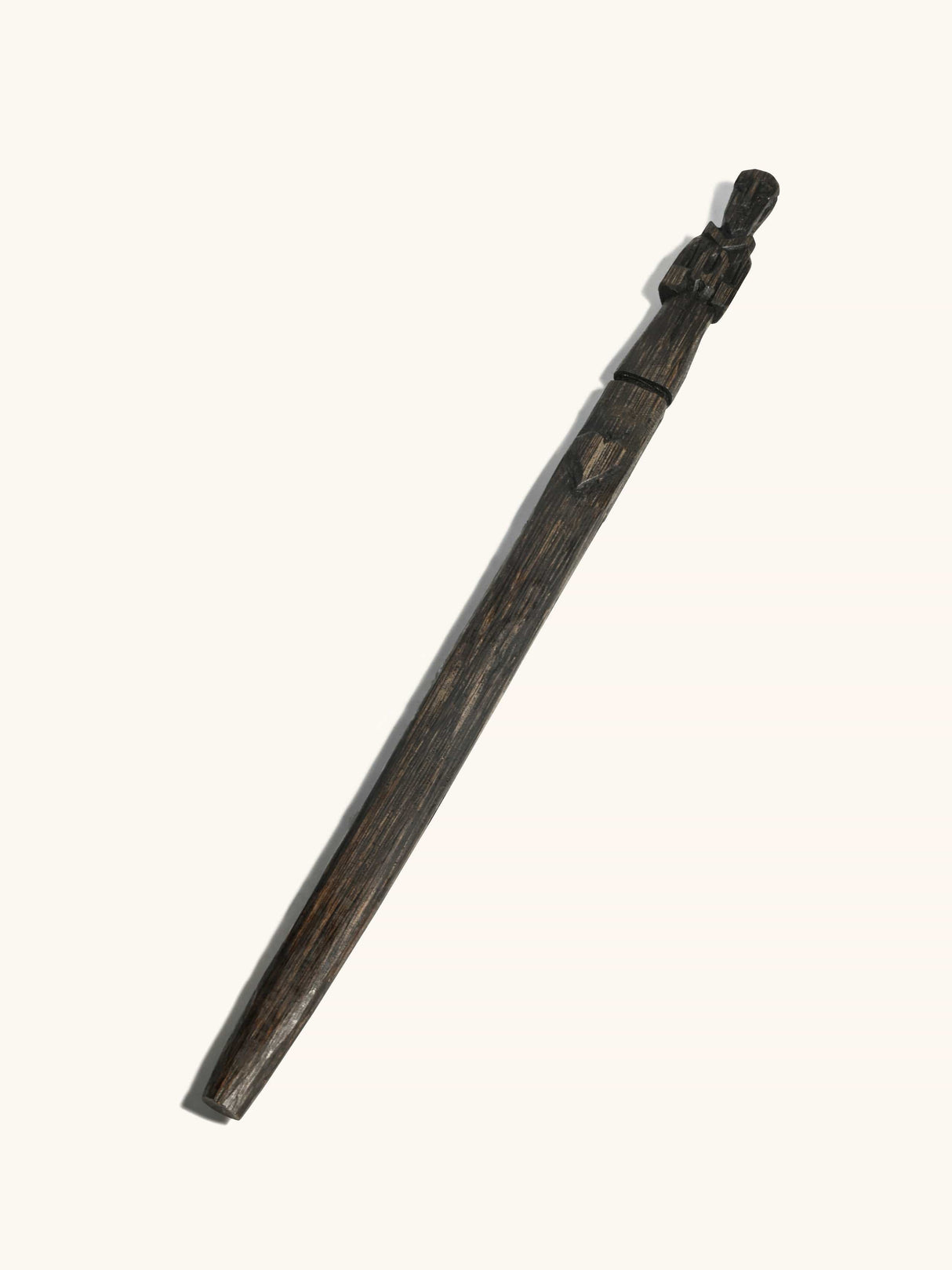 Peruvian Ceremonial Chonta Wood Staff - 19 inch