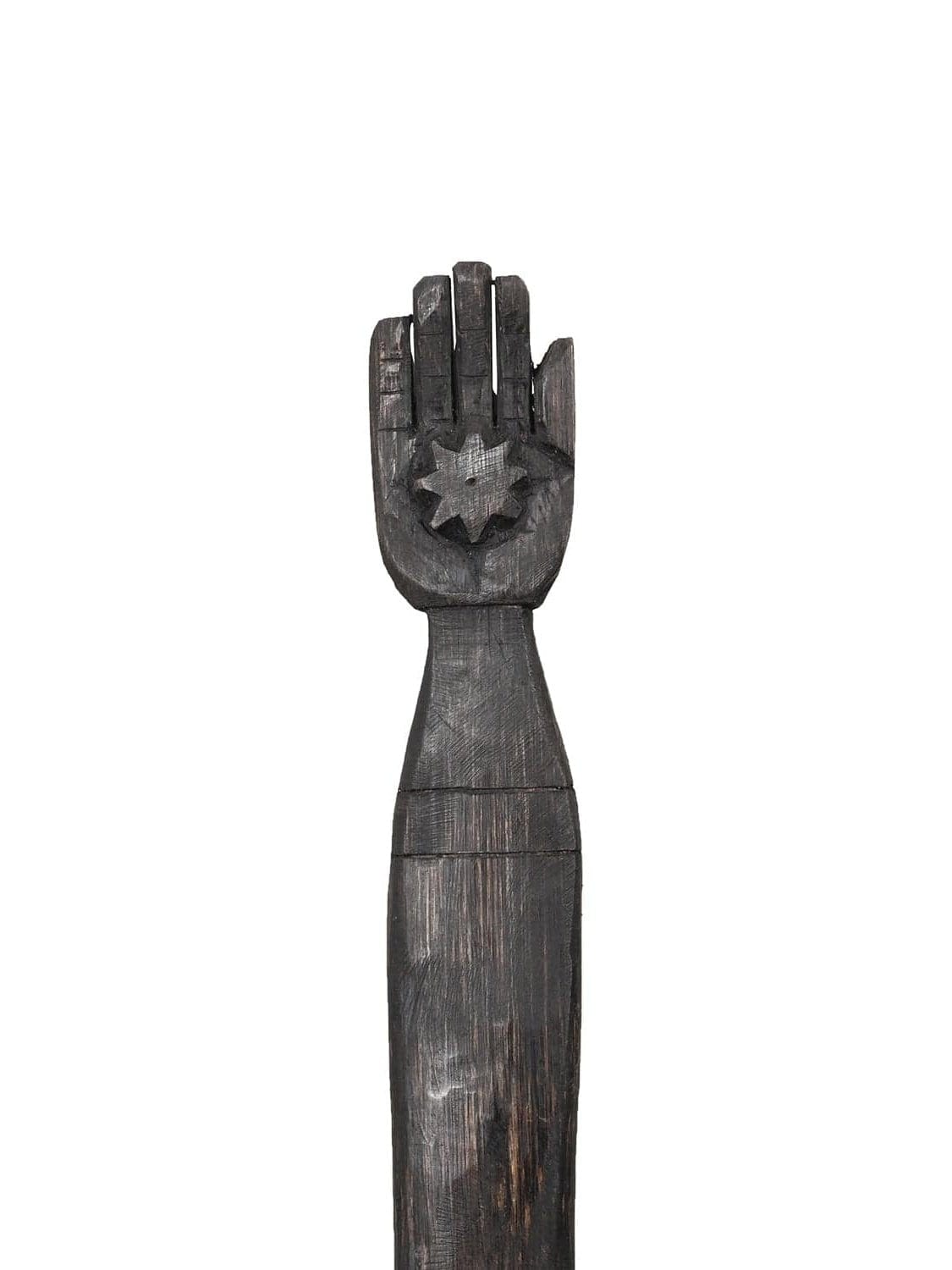 Ceremonial Wood Staffs Peruvian Ceremonial Chonta Wood Staff - 19 inch | sis-Right Hand Palm Star 19
