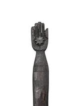Ceremonial Wood Staffs Peruvian Ceremonial Chonta Wood Staff - 19 inch | sis-Right Hand Palm Star 19
