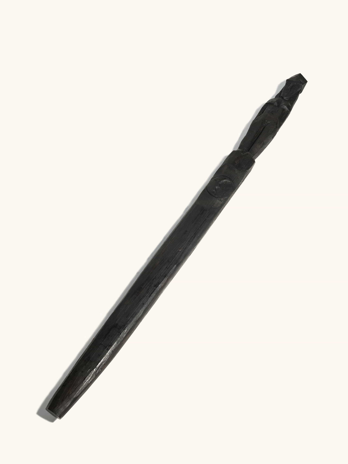 Peruvian Ceremonial Chonta Wood Staff - 19 inch