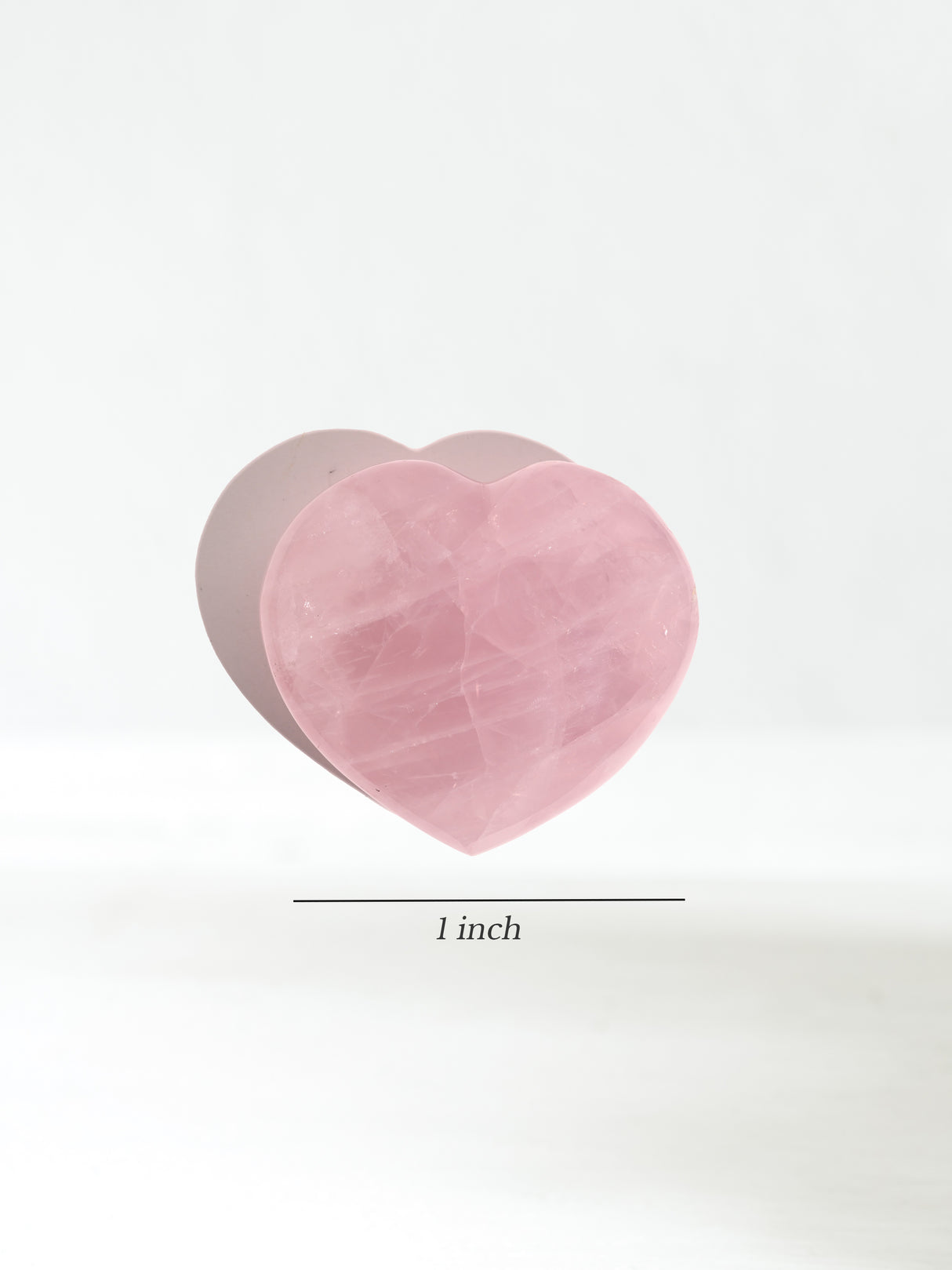 Rose Quartz Heart Mini | Cg187