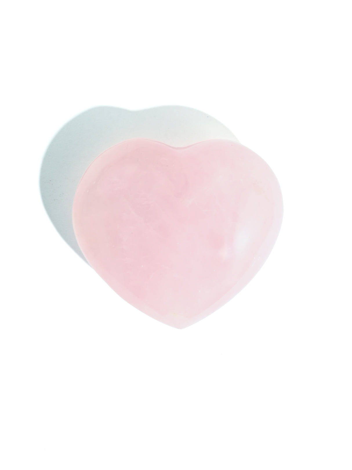 Rose Quartz Heart Large 1 | Cg190