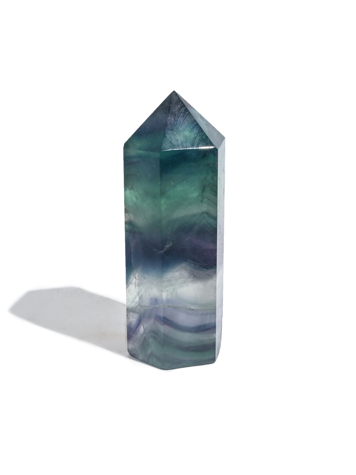 Rainbow Fluorite Tower Hide