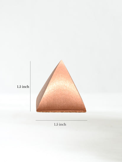 Cool Copper Pyramid from Michigan 415 Grams - 2.0 - TheGlobalStone