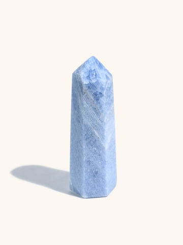 Blue Calcite Tower