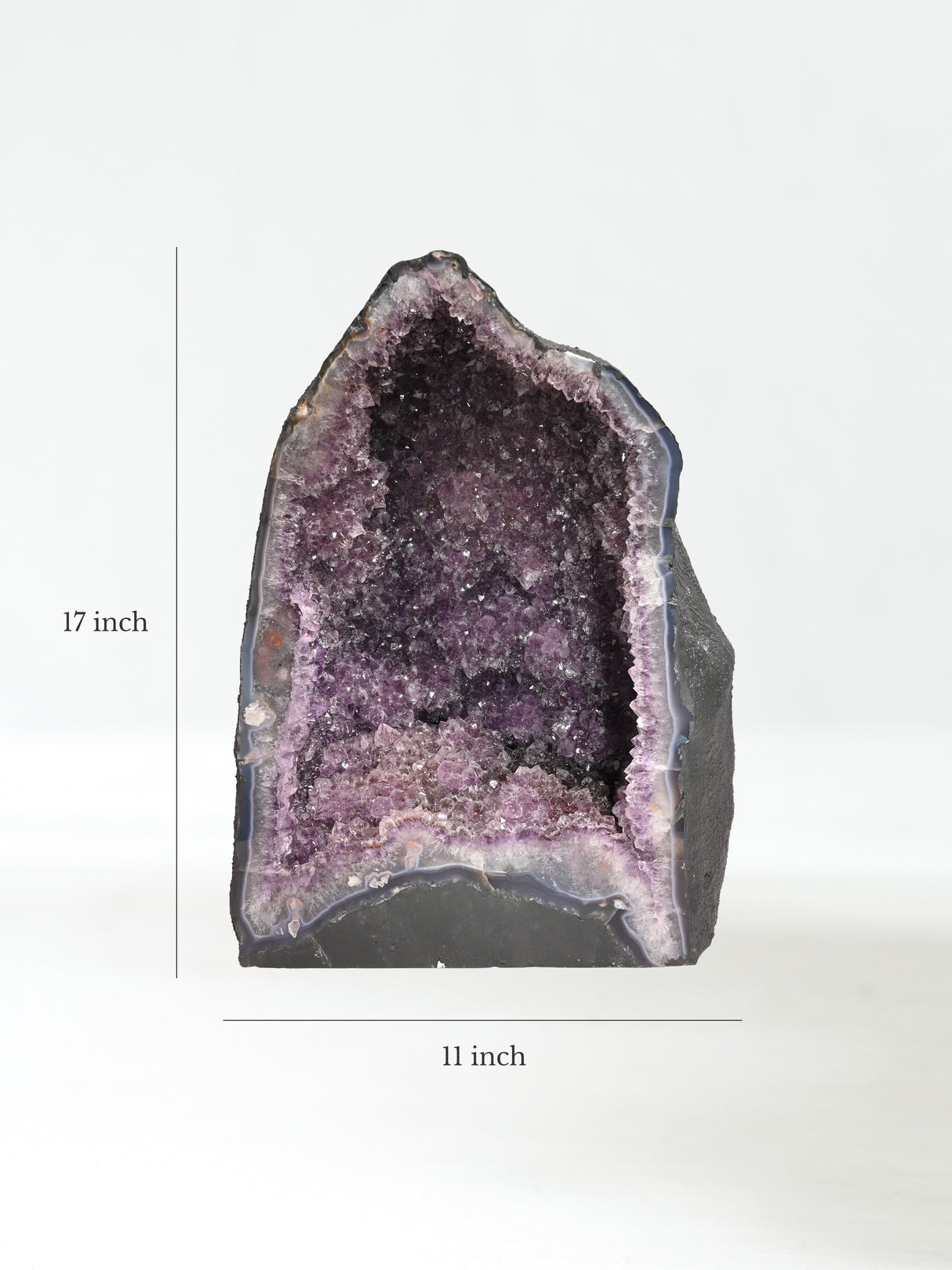 Amethyst Cathedral A Dimensions | Cg779